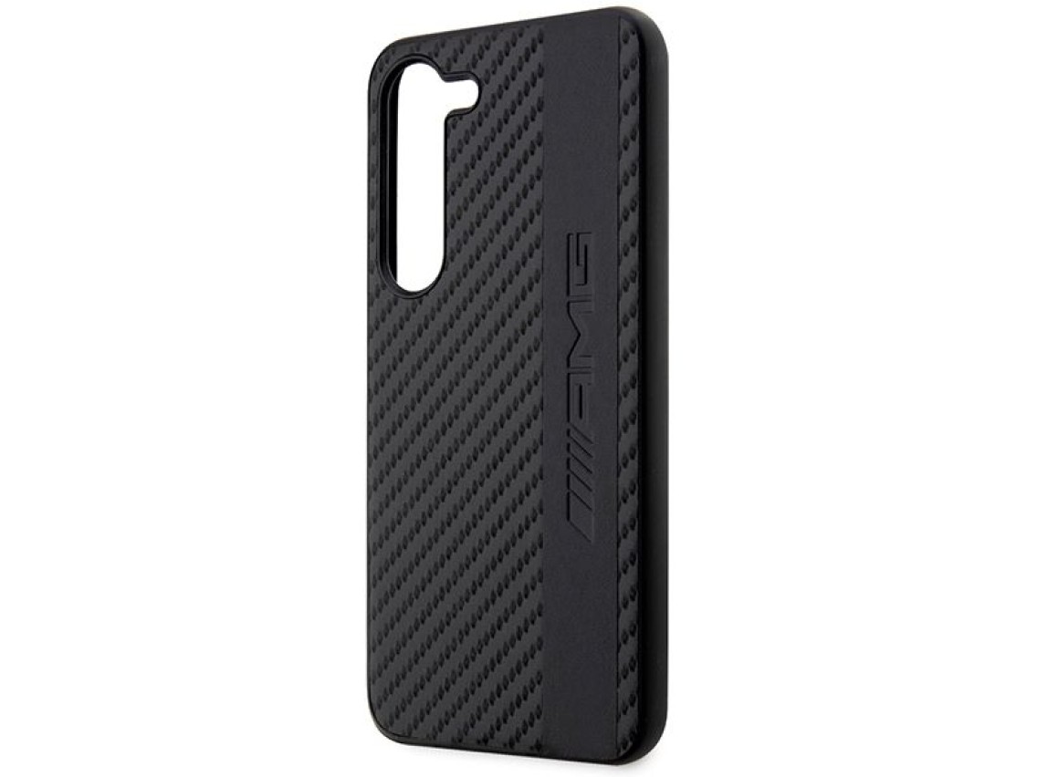 AMG AMHCS23SBLSCA S23 S911 preto/preto com faixa de carbono e relevo