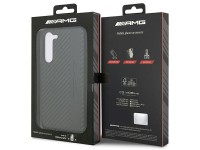 AMG AMHCS23MBLSCA S23+ S916 black/black hardcase Carbon Stripe&Embossed