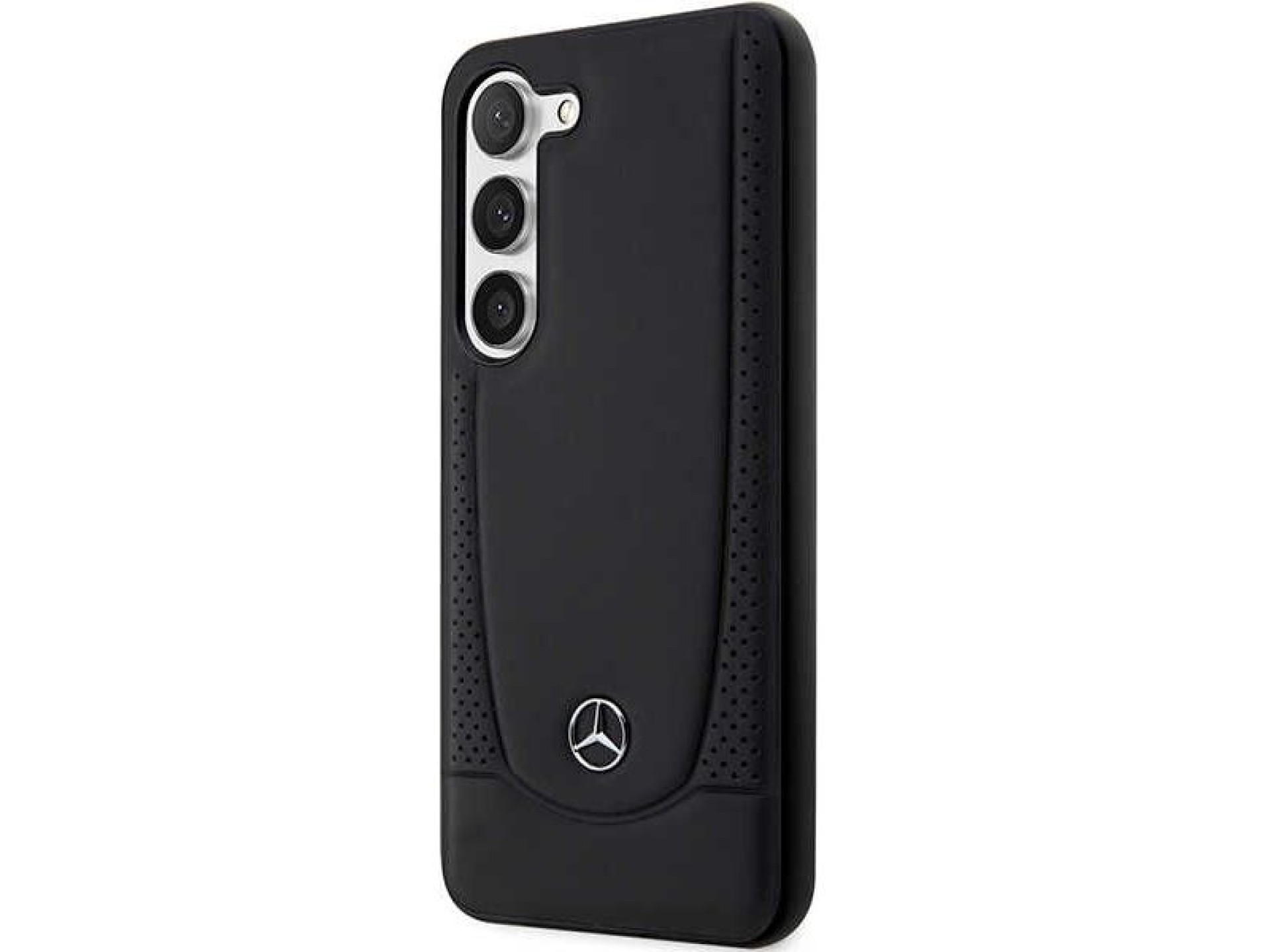 Mercedes Leather Urban case for Samsung Galaxy S23 - black