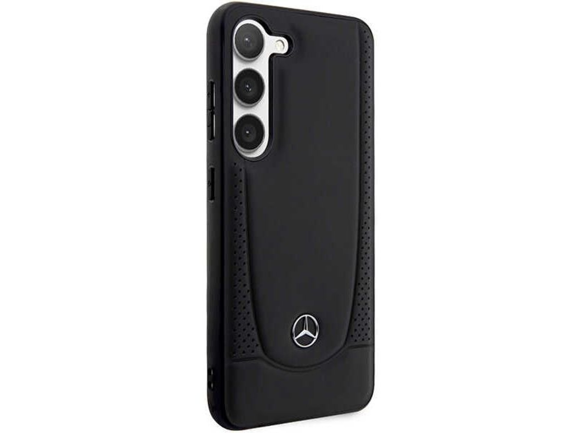 Mercedes Leather Urban case for Samsung Galaxy S23 - black