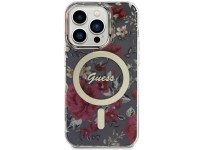 Guess GUHMP14LHCFWSA iPhone 14 Pro 6.1" green/khaki hardcase Flower MagSafe Guess GUHMP14LHCFWSA iPhone 14 Pro 6.1" green/khaki hardcase Flower MagSafe