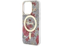 Guess GUHMP14LHCFWSA iPhone 14 Pro 6.1" green/khaki hardcase Flower MagSafe Guess GUHMP14LHCFWSA iPhone 14 Pro 6.1" green/khaki hardcase Flower MagSafe