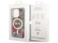 Guess GUHMP14LHCFWSA iPhone 14 Pro 6.1" green/khaki hardcase Flower MagSafe Guess GUHMP14LHCFWSA iPhone 14 Pro 6.1" green/khaki hardcase Flower MagSafe