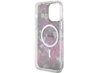 Funda rígida Guess GUHMP14XHCFWSA para iPhone 14 Pro Max de 6,7" en color verde/caqui con diseño flo Funda rígida Guess GUHMP14XHCFWSA para iPhone 14 Pro Max de 6,7" en color verde/caqui con diseño flo