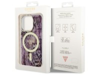 Guess GUHMP14XHLEOPWP iPhone 14 Pro Max 6.7" pink/pink hardcase Leopard MagSafe Guess GUHMP14XHLEOPWP iPhone 14 Pro Max 6.7" pink/pink hardcase Leopard MagSafe
