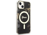 Guess GUHMP14SHTMRSK iPhone 14 6.1" black/black hardcase Golden Marble MagSafe Guess GUHMP14SHTMRSK iPhone 14 6.1" black/black hardcase Golden Marble MagSafe