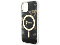 Guess GUHMP14SHTMRSK iPhone 14 6.1" black/black hardcase Golden Marble MagSafe Guess GUHMP14SHTMRSK iPhone 14 6.1" black/black hardcase Golden Marble MagSafe