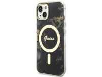 Guess GUHMP14MHTMRSK iPhone 14 Plus 6.7" black/black hardcase Golden Marble MagSafe Guess GUHMP14MHTMRSK iPhone 14 Plus 6.7" black/black hardcase Golden Marble MagSafe