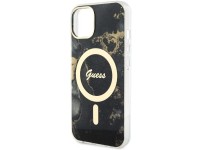 Guess GUHMP14MHTMRSK iPhone 14 Plus 6.7" black/black hardcase Golden Marble MagSafe Guess GUHMP14MHTMRSK iPhone 14 Plus 6.7" black/black hardcase Golden Marble MagSafe