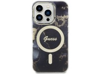 Guess GUHMP14LHTMRSK iPhone 14 Pro 6.1" black/black hardcase Golden Marble MagSafe Guess GUHMP14LHTMRSK iPhone 14 Pro 6.1" black/black hardcase Golden Marble MagSafe