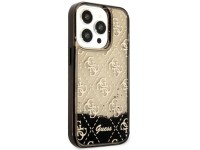 Funda rígida Guess GUHCP14LLC4PSGK para iPhone 14 Pro de 6,1" en color negro/negro, con purpurina lí Funda rígida Guess GUHCP14LLC4PSGK para iPhone 14 Pro de 6,1" en color negro/negro, con purpurina lí