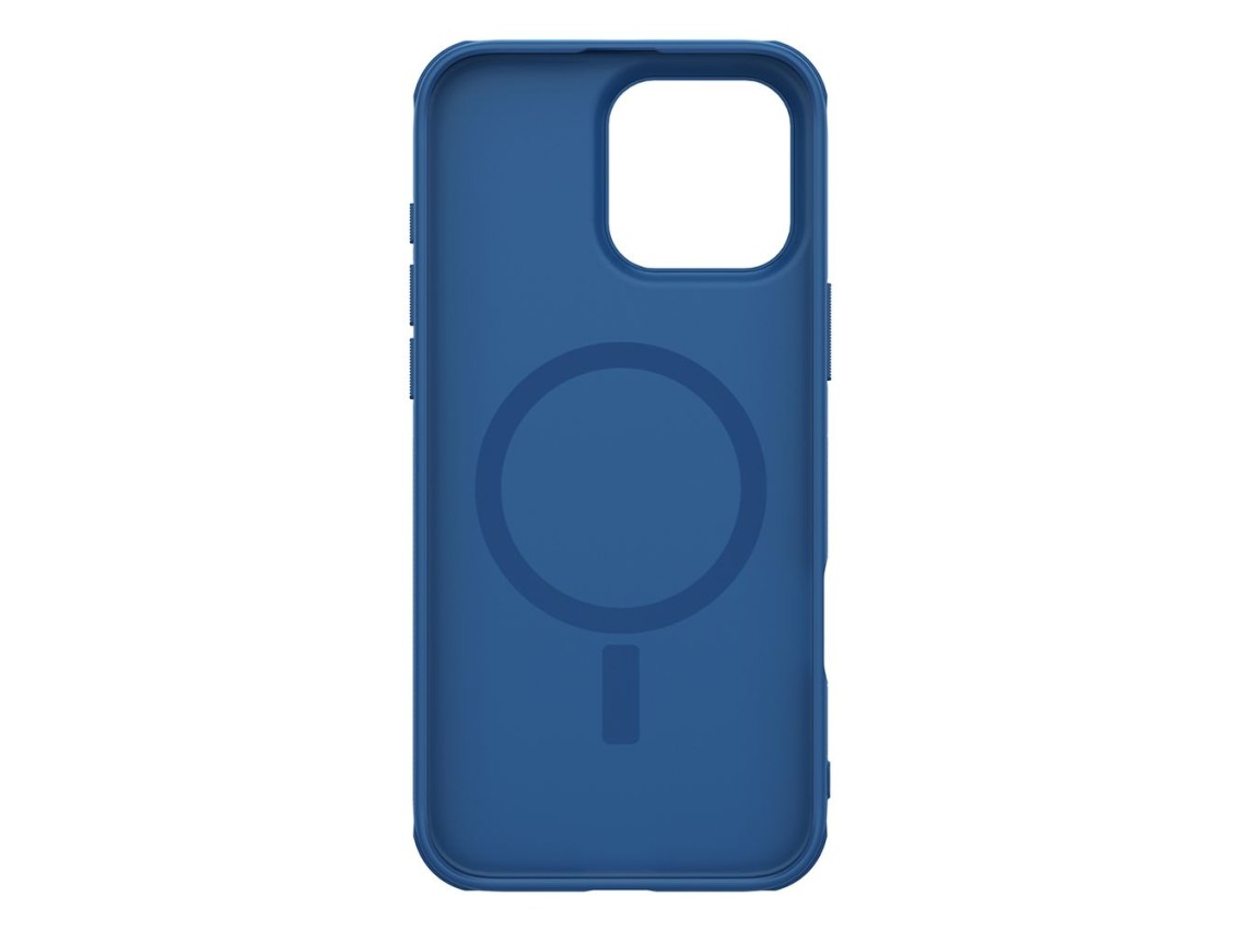 Funda magnética Nillkin Super Frosted Shield Pro para iPhone 16 Pro - azul