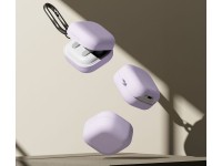 Capa de silicone Ringke para Samsung Galaxy Buds 4 / 4 Pro - Roxa