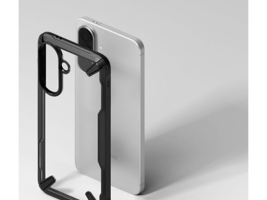 Ringke Fusion X Case for Samsung Galaxy A57 5G - Clear and Black Ringke Fusion X Case for Samsung Galaxy A57 5G - Clear and Black