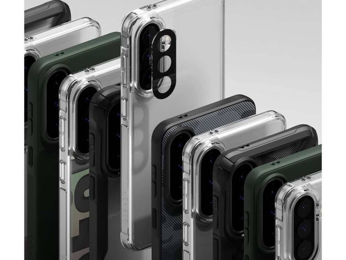 Funda Ringke Fusion X para Samsung Galaxy A57 5G - Transparente y negra