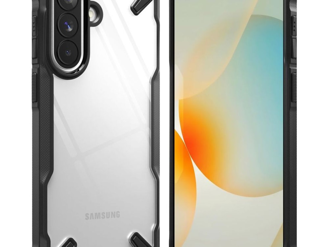 Funda Ringke Fusion X para Samsung Galaxy A57 5G - Transparente y negra