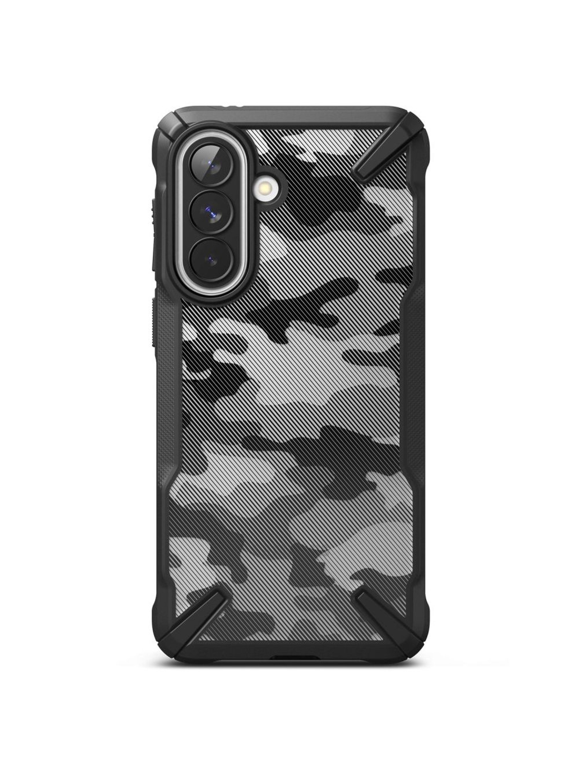 Ringke Fusion X Case for Samsung Galaxy A57 5G - Black and Gray