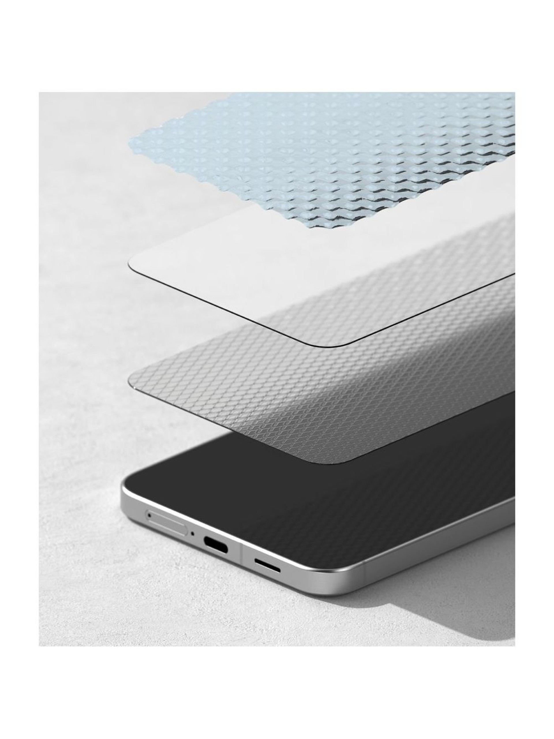 Ringke Easy Slide 2-pack Tempered Glass for Samsung Galaxy A57 5G