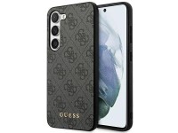 Guess GUHCS23SG4GFGR S23 S911 grey/grey hardcase 4G Metal Gold Logo