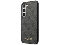 Guess GUHCS23SG4GFGR S23 S911 grey/grey hardcase 4G Metal Gold Logo