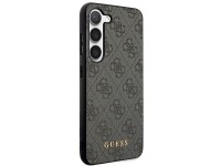 Guess GUHCS23SG4GFGR S23 S911 grey/grey hardcase 4G Metal Gold Logo