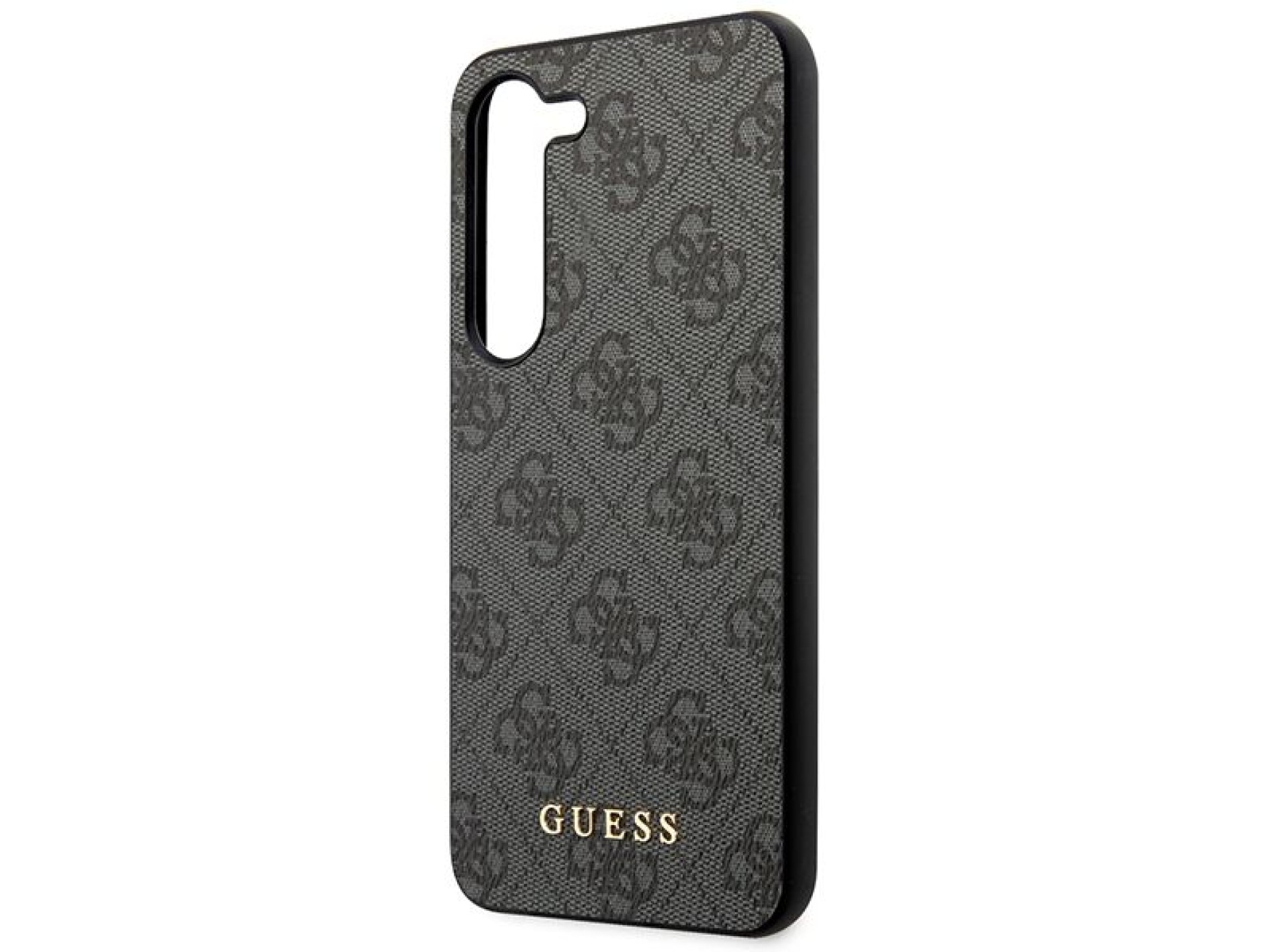 Guess GUHCS23SG4GFGR S23 S911 grey/grey hardcase 4G Metal Gold Logo