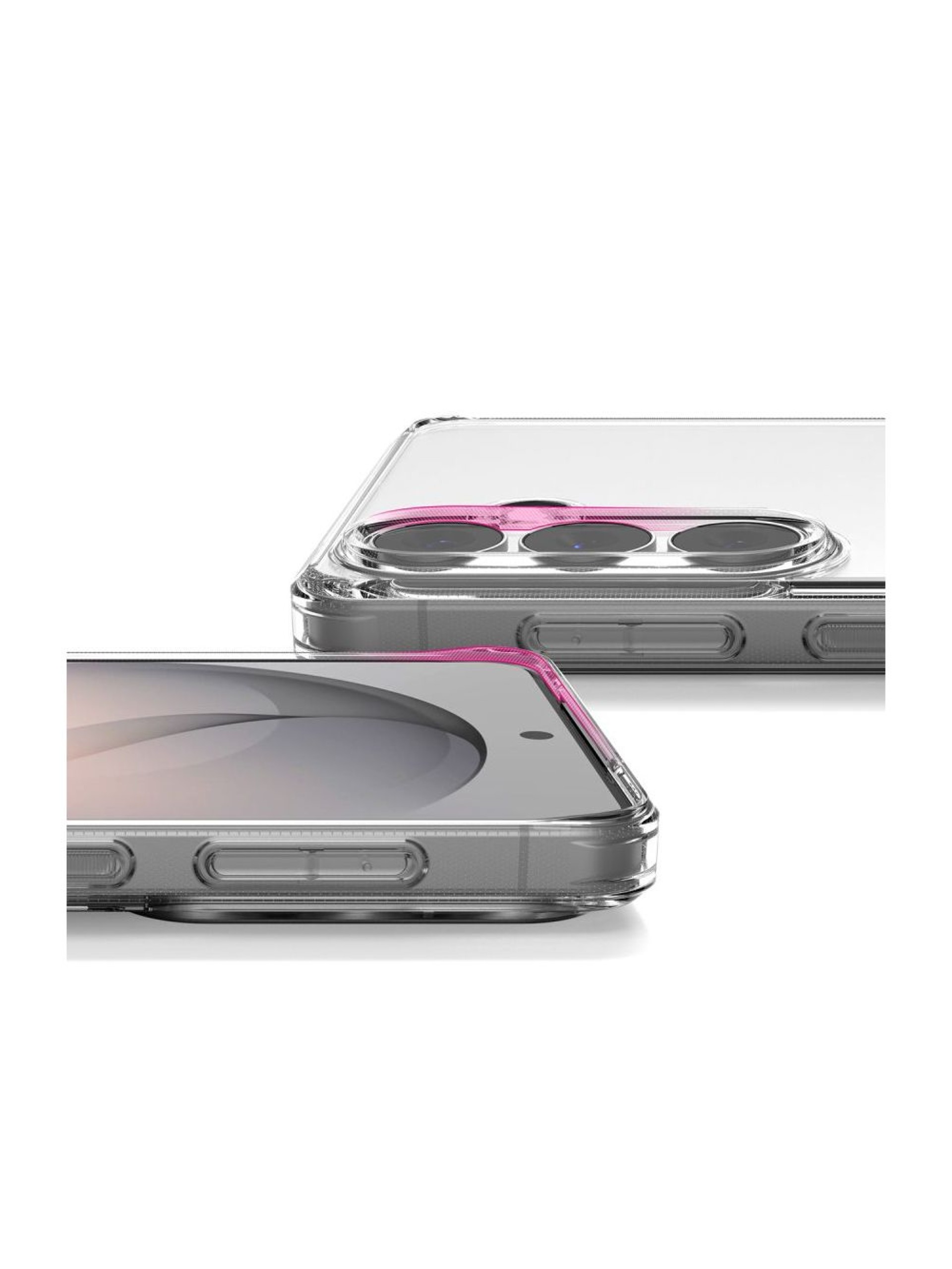 Capa Ringke Fusion para Samsung Galaxy S26 - Transparente