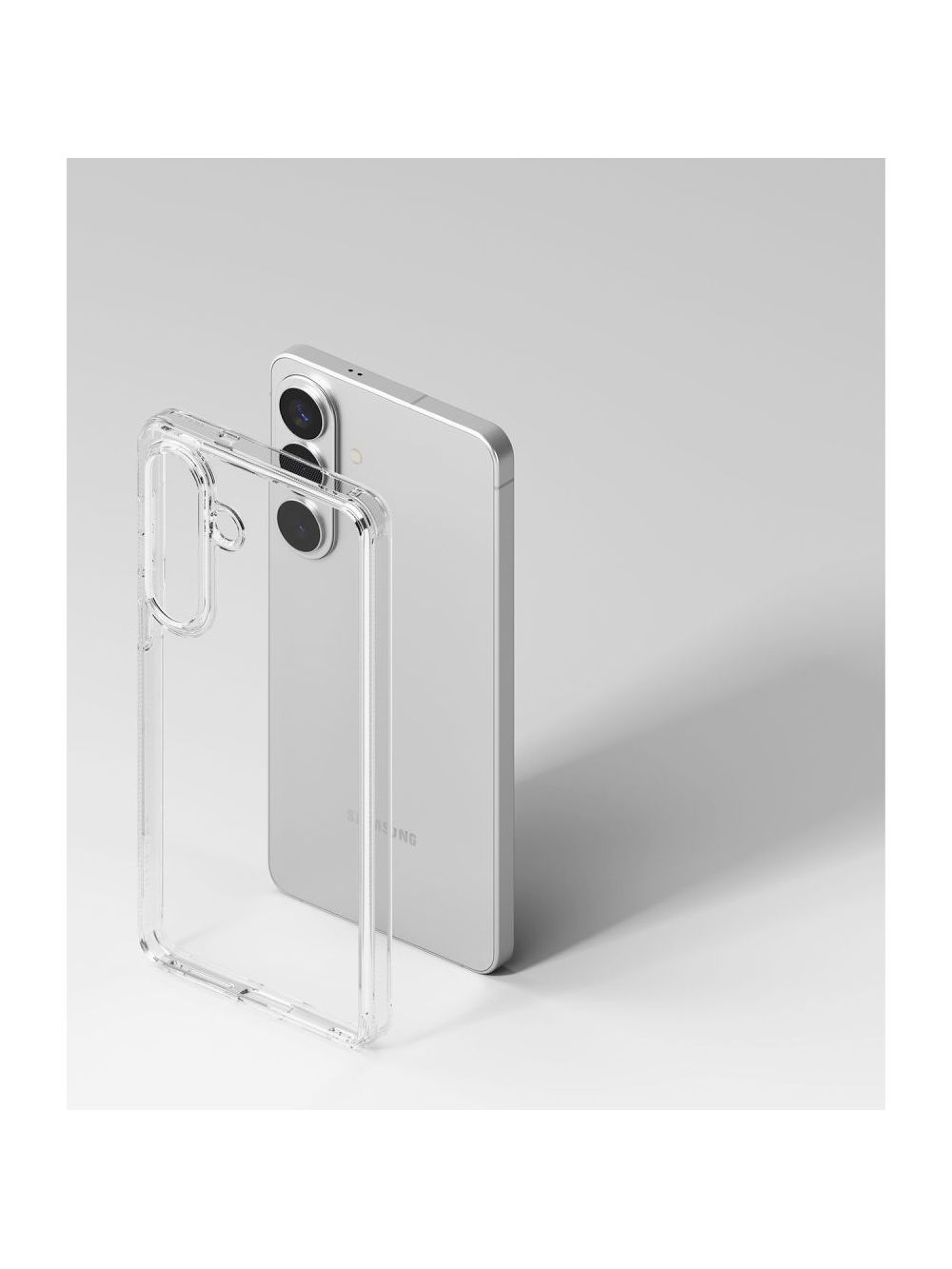 Capa Ringke Fusion para Samsung Galaxy S26 - Transparente