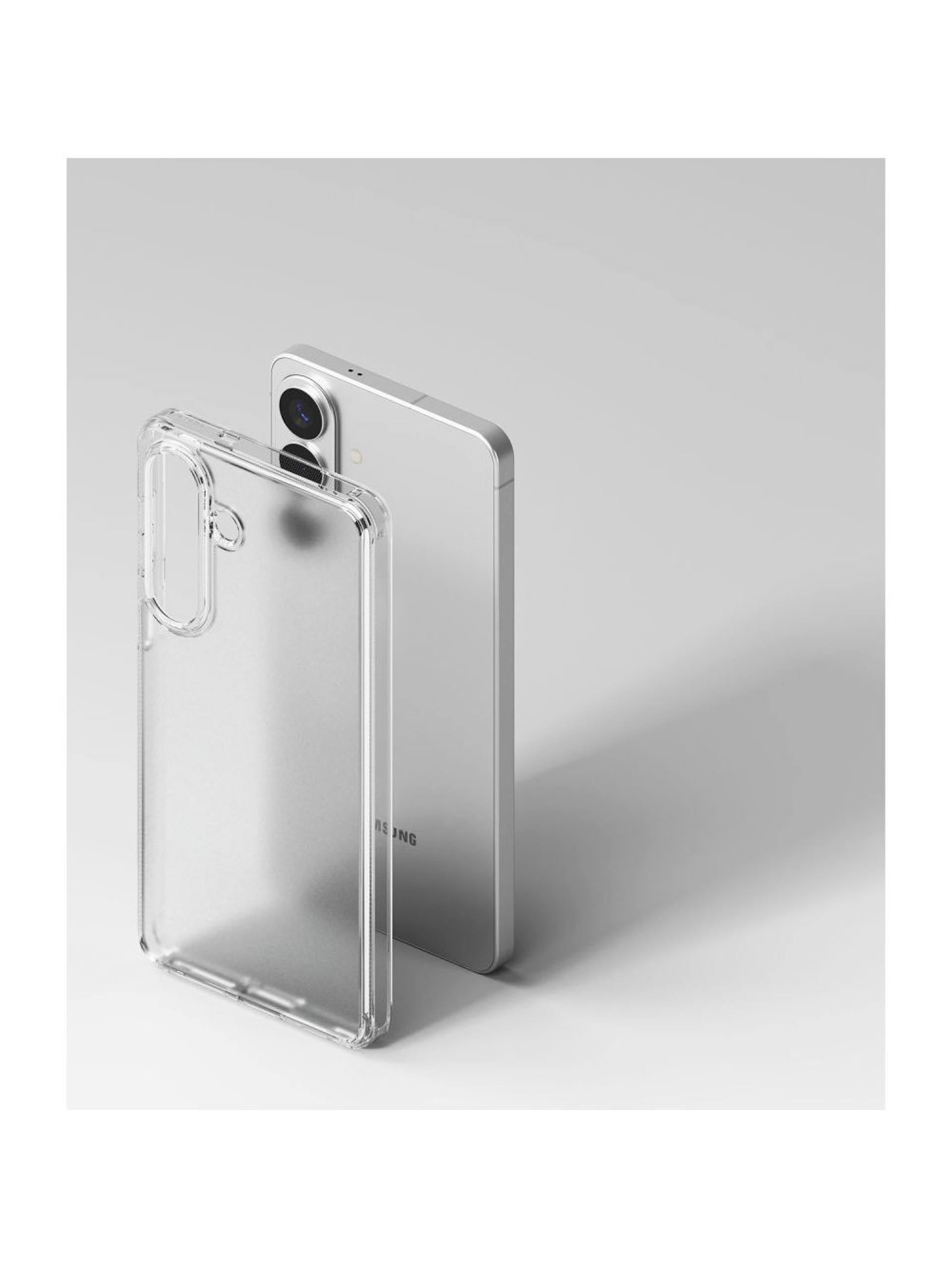 Funda Ringke Fusion para Samsung Galaxy S26 - Transparente mate
