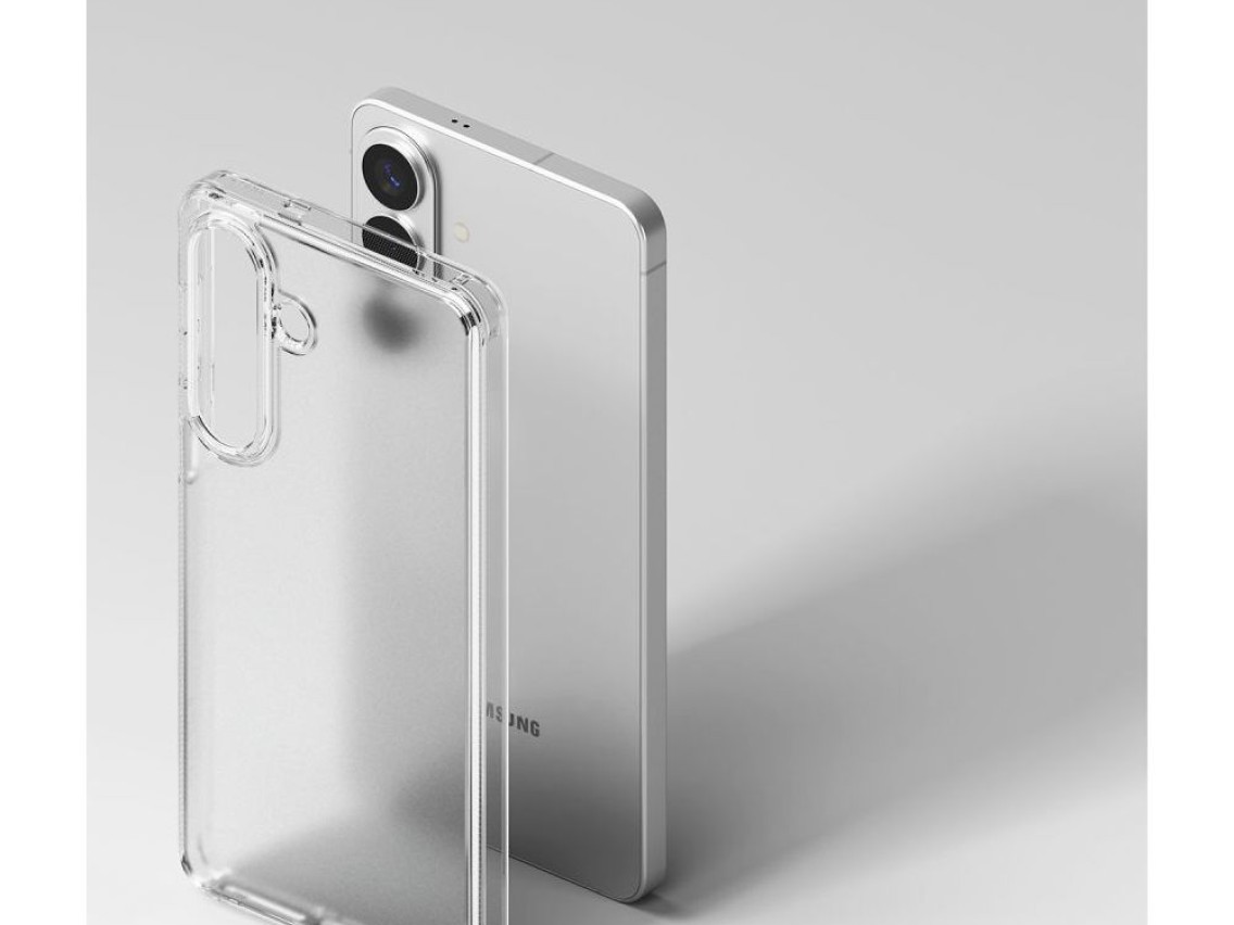 Capa Ringke Fusion para Samsung Galaxy S26 - Transparente Fosca
