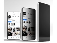 Pacote com 2 pel�culas de vidro temperado Ringke Easy Slide com privacidade para Samsung Galaxy S26