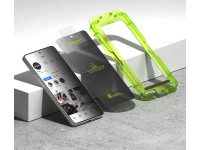 Pacote com 2 pel�culas de vidro temperado Ringke Easy Slide com privacidade para Samsung Galaxy S26
