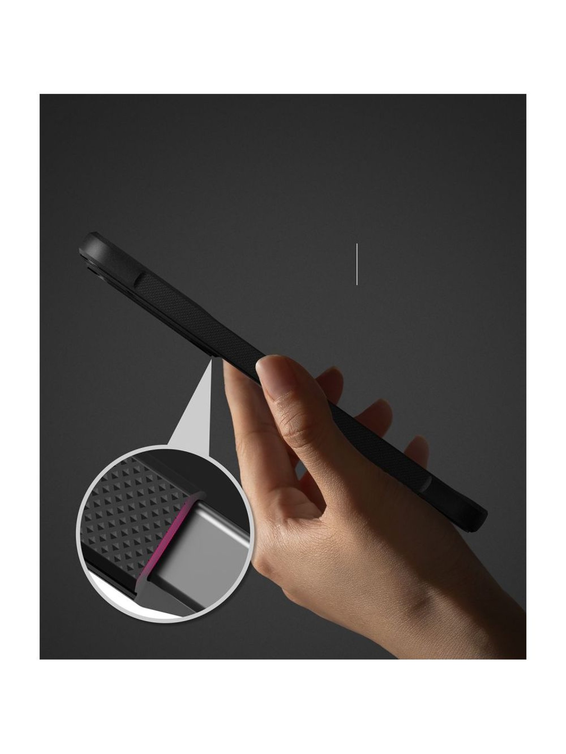 Capa Ringke Onyx Magsafe para Samsung Galaxy S26 - Preta