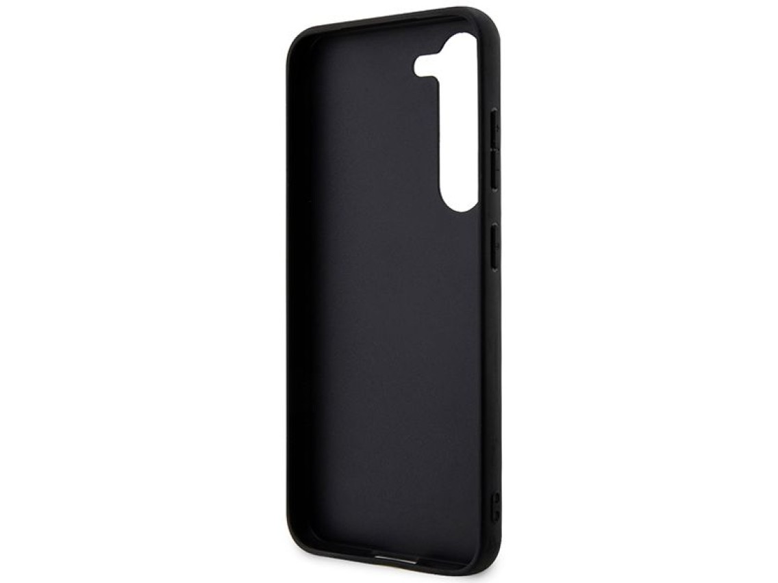 Guess GUHCS23SG4GFGR S23 S911 grey/grey hardcase 4G Metal Gold Logo