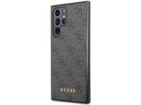 Estuche rígido Guess GUHCS23LG4GFGR S23 Ultra S918 gris/gris 4G Metal Gold Logo Estuche rígido Guess GUHCS23LG4GFGR S23 Ultra S918 gris/gris 4G Metal Gold Logo