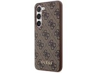 Funda rígida Guess GUHCS23SG4GFBR S23 S911 marrón/marrón 4G Metal Gold Logo Funda rígida Guess GUHCS23SG4GFBR S23 S911 marrón/marrón 4G Metal Gold Logo