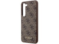 Funda rígida Guess GUHCS23SG4GFBR S23 S911 marrón/marrón 4G Metal Gold Logo Funda rígida Guess GUHCS23SG4GFBR S23 S911 marrón/marrón 4G Metal Gold Logo
