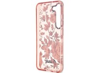 Estuche rígido rosa/rosa Guess GUHCS23MHCFWSP S23+ S916 Colección Flower Estuche rígido rosa/rosa Guess GUHCS23MHCFWSP S23+ S916 Colección Flower