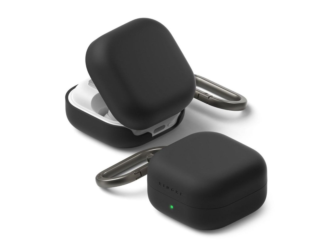 Ringke Silicone Case for Samsung Galaxy Buds 4 / 4 Pro - Black