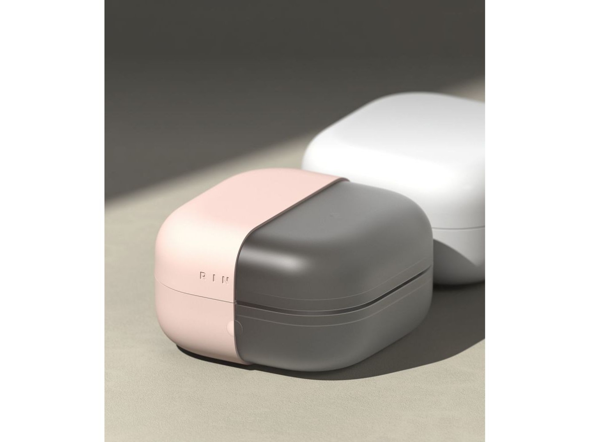 Capa de silicone Ringke para Samsung Galaxy Buds 4 / 4 Pro - Rosa