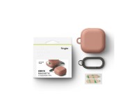 Capa magnética Ringke Onyx para Samsung Galaxy Buds 4 / 4 Pro - Rosa Capa magnética Ringke Onyx para Samsung Galaxy Buds 4 / 4 Pro - Rosa