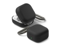 Capa de silicone Ringke para Samsung Galaxy Buds 4 / 4 Pro - Preta