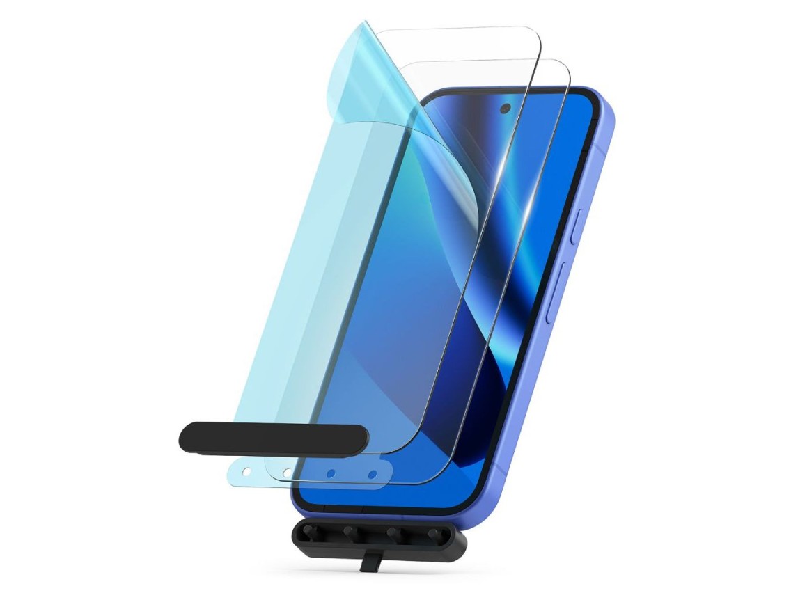 Pacote com 2 pel�culas de vidro temperado Ringke para Google Pixel 10A
