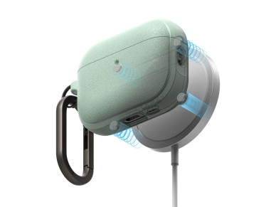 Capa magnética Ringke Onyx MagSafe para AirPods Pro 3 - Verde Capa magnética Ringke Onyx MagSafe para AirPods Pro 3 - Verde