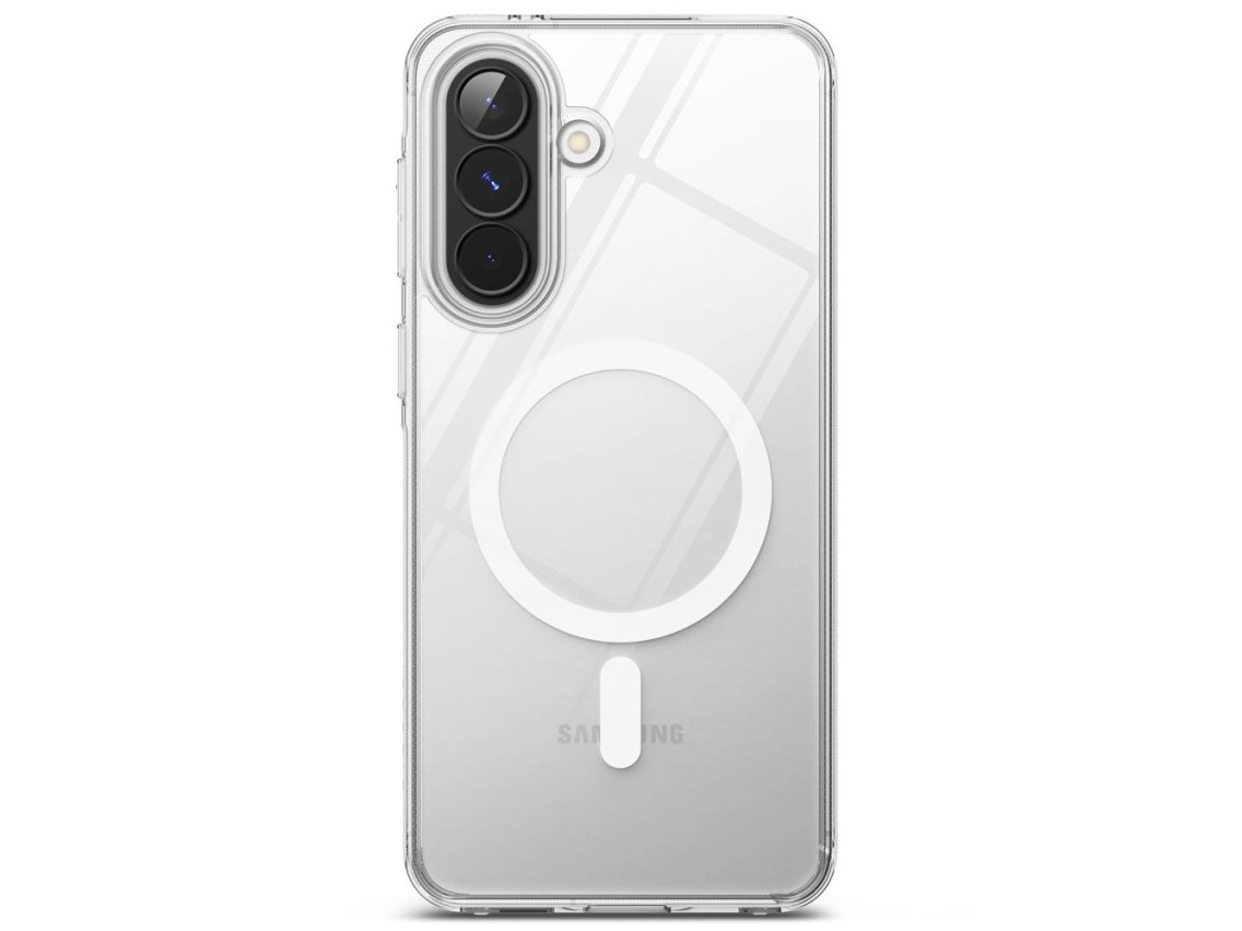 Capa magnética Ringke Fusion MagSafe para Samsung Galaxy A57 5G - Transparente