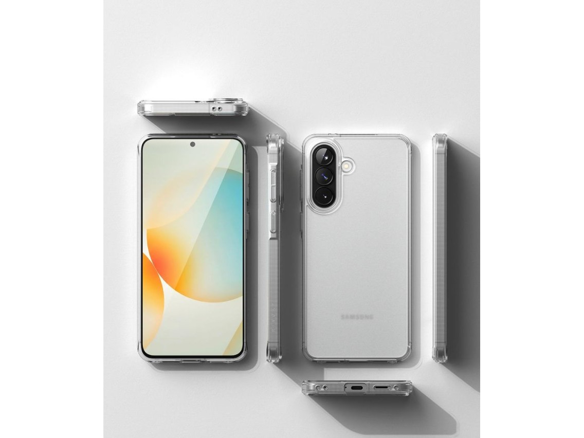 Capa Ringke Fusion para Samsung Galaxy A57 5G - Transparente Fosca