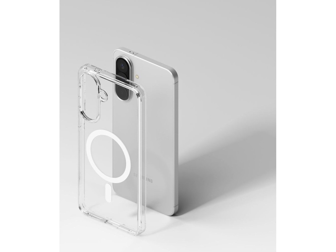 Capa magnética Ringke Fusion MagSafe para Samsung Galaxy A57 5G - Transparente