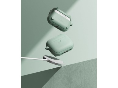 Capa magnética Ringke Onyx MagSafe para AirPods Pro 3 - Verde Capa magnética Ringke Onyx MagSafe para AirPods Pro 3 - Verde