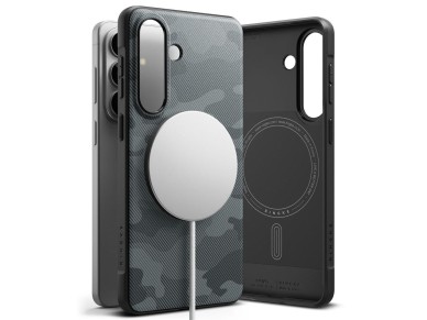 Ringke Onyx Magsafe Case for Samsung Galaxy S26 - Gray and Black Ringke Onyx Magsafe Case for Samsung Galaxy S26 - Gray and Black