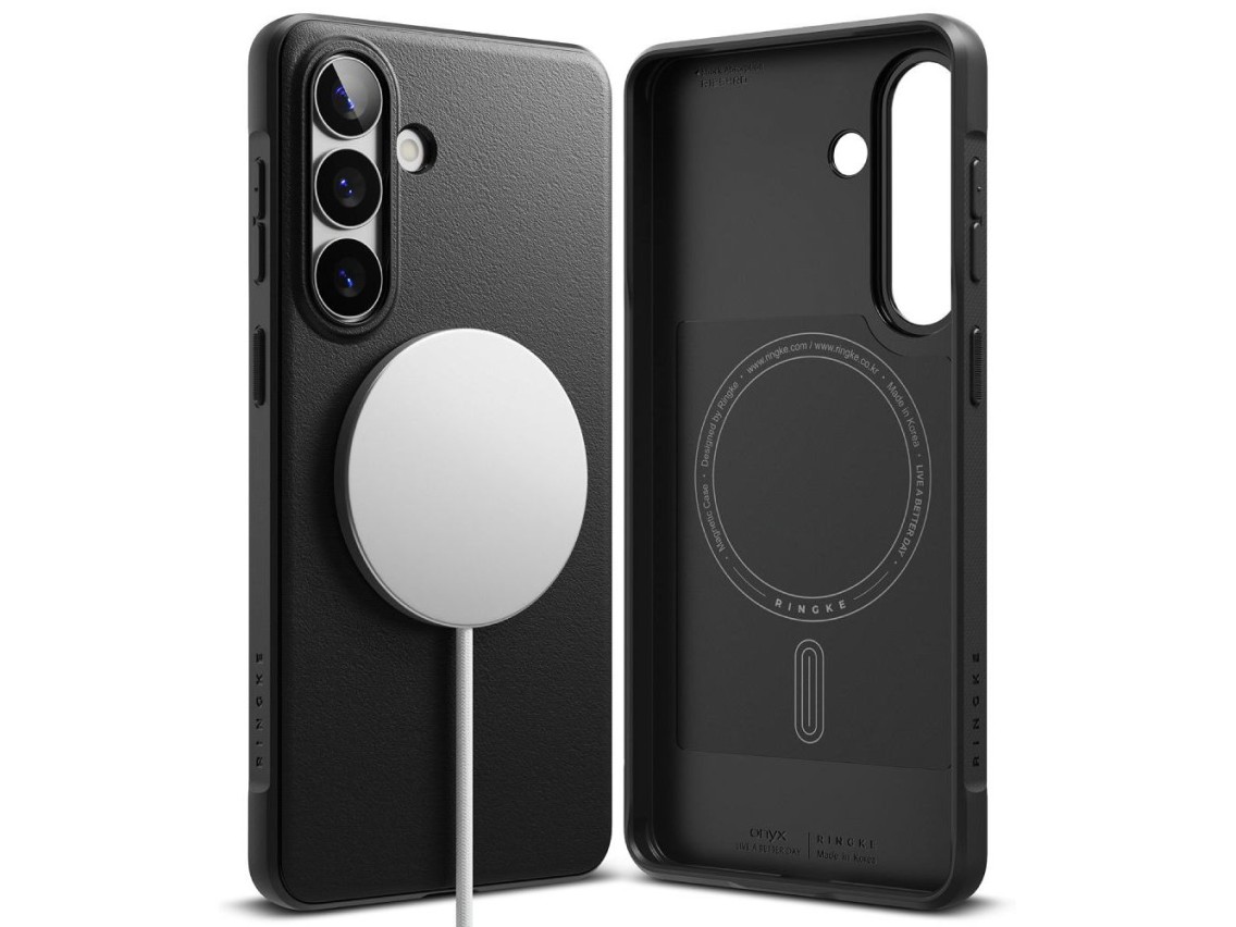 Funda Ringke Onyx MagSafe para Samsung Galaxy S26+ - Negra